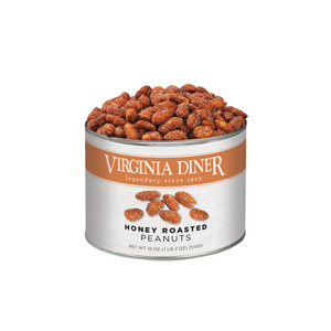 Virginia Diner Almonds Honey Roasted Tin 18oz