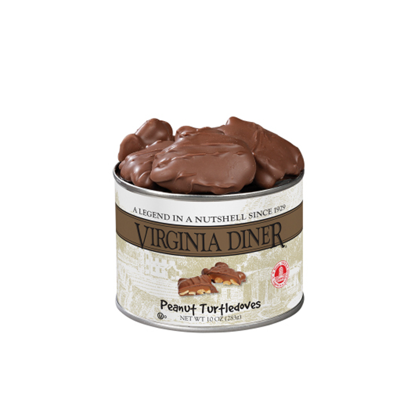 Virginia Diner Peanut Turtledoves Tin 10oz