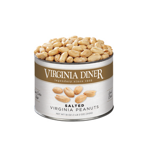 Virginia Diner Salted Virginia Peanuts Tin 18oz