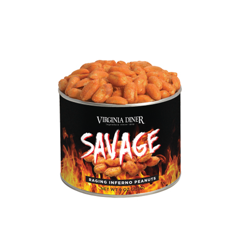 Virginia Diner Savage Peanuts Tin 9oz