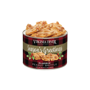 Virginia Diner Season's Greetings Classic Peanut Brittle 16oz