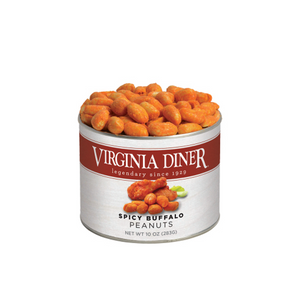 Virginia Diner Spicy Buffalo Peanuts Tin 10oz