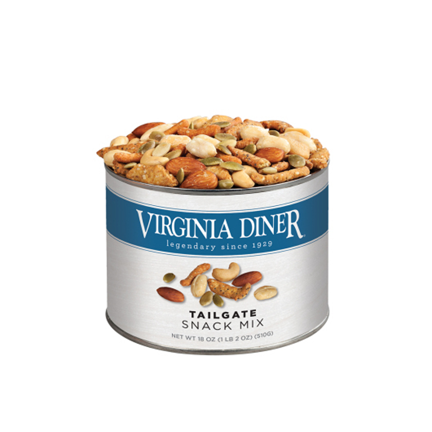 Virginia Diner Tailgate Snack Mix Tin 18oz
