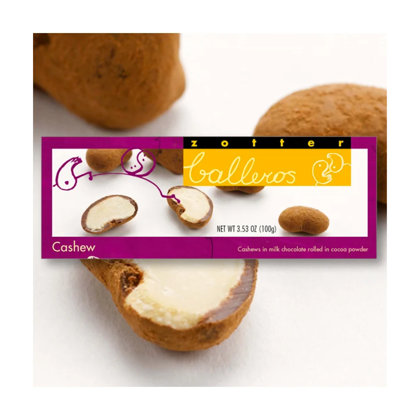 Zotter Balleros - Cashew