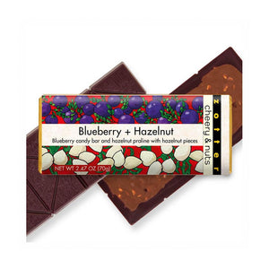 Zotter - Cheery & Nuts - Blueberry + Hazelnut