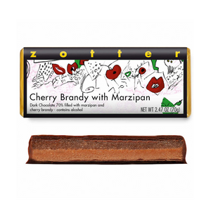 Zotter Filled Chocolate - Cherry Brandy with Marzipan