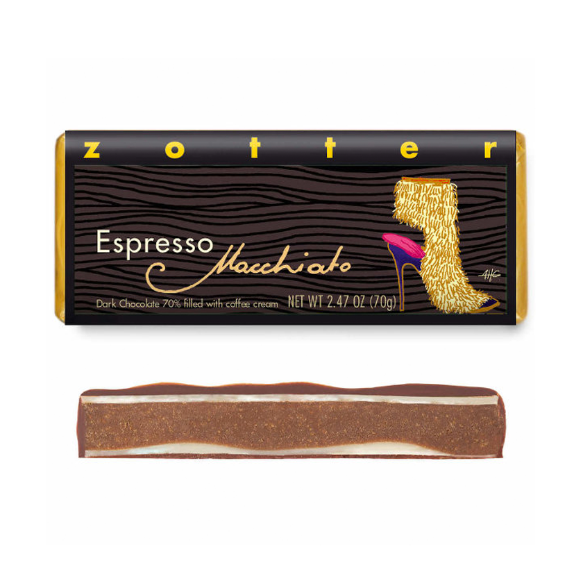 Zotter Filled Chocolate - Espresso Macchiato