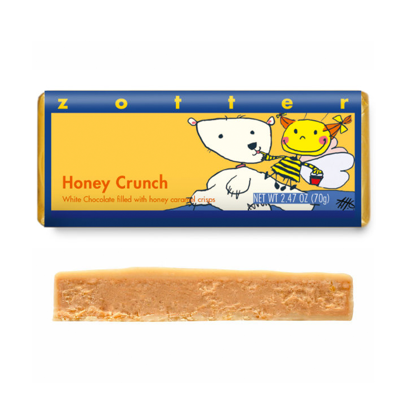 Zotter Filled Chocolate - Honey Crunch