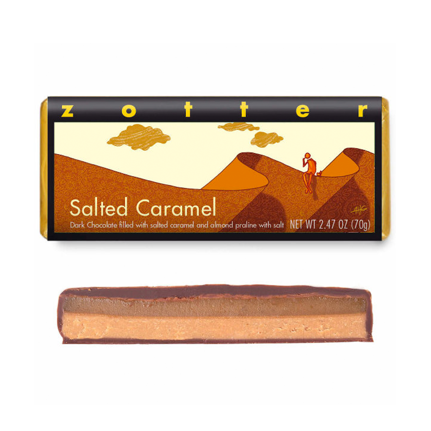 Zotter Filled Chocolate - Salted Caramel