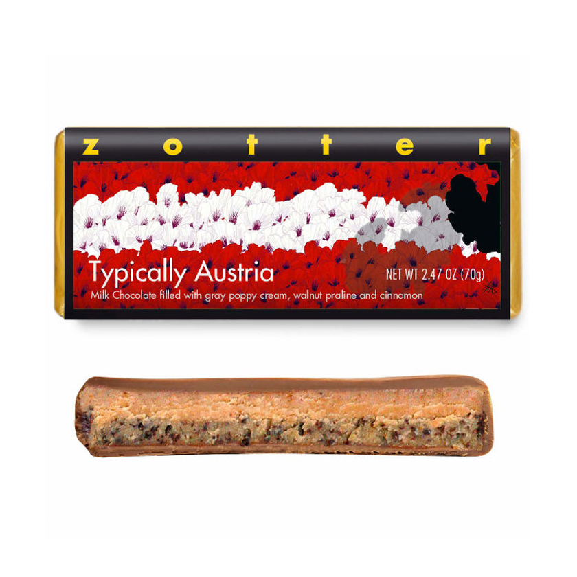 Zotter Filled Chocolate - Typically Austria