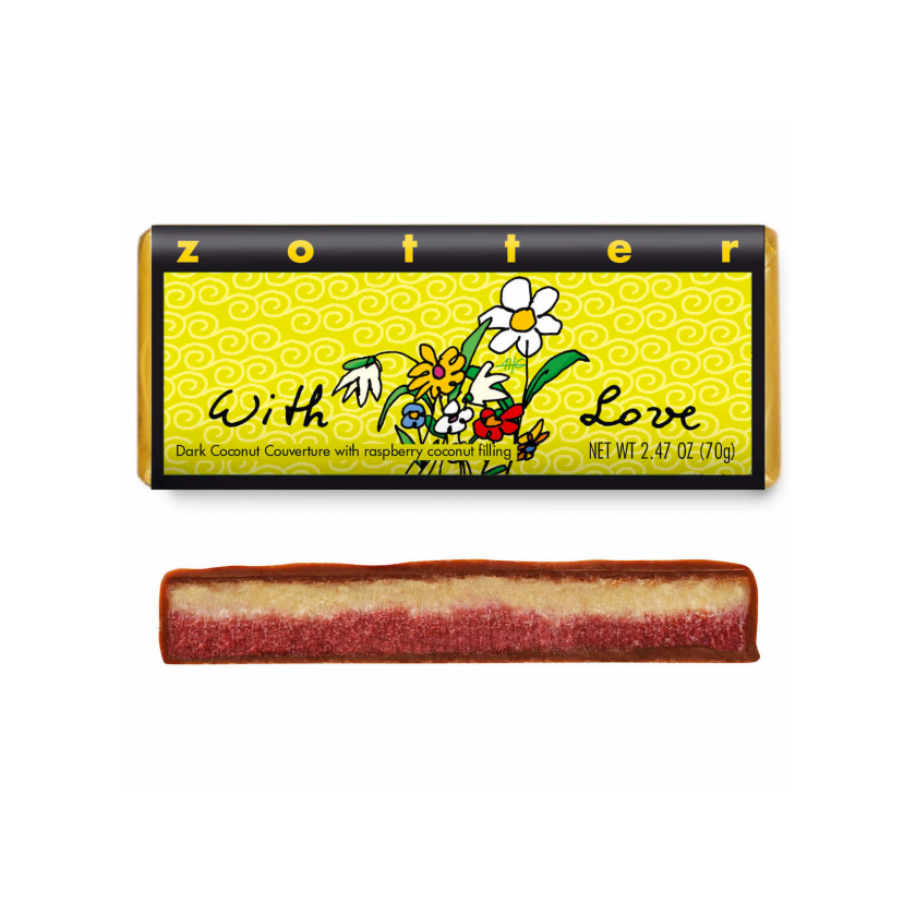 Zotter Filled Chocolate - With Love