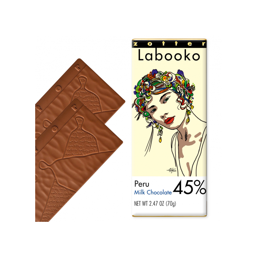 Zotter Labooko - 45% Peru