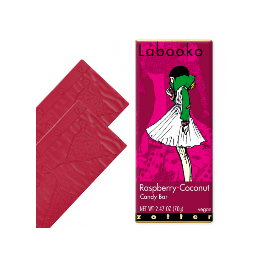 Zotter Labooko - Raspberry and Coconut (vegan)