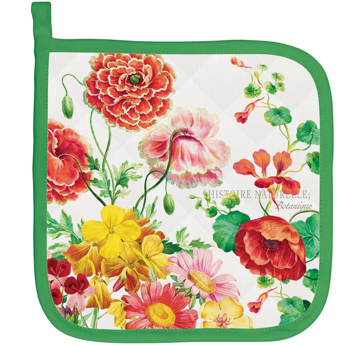 Michel Design Works - Poppies and Posies Potholder