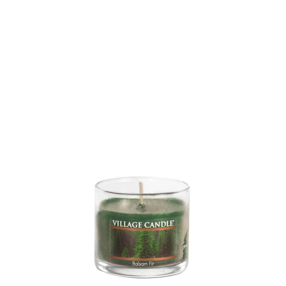 Village Candle - Balsam Fir - Mini Glass Votive