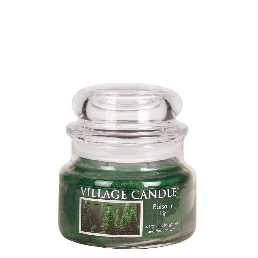Village Candle - Balsam Fir - Small Glass Dome