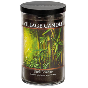 Village Candle - Black Bamboo - Large Tumbler