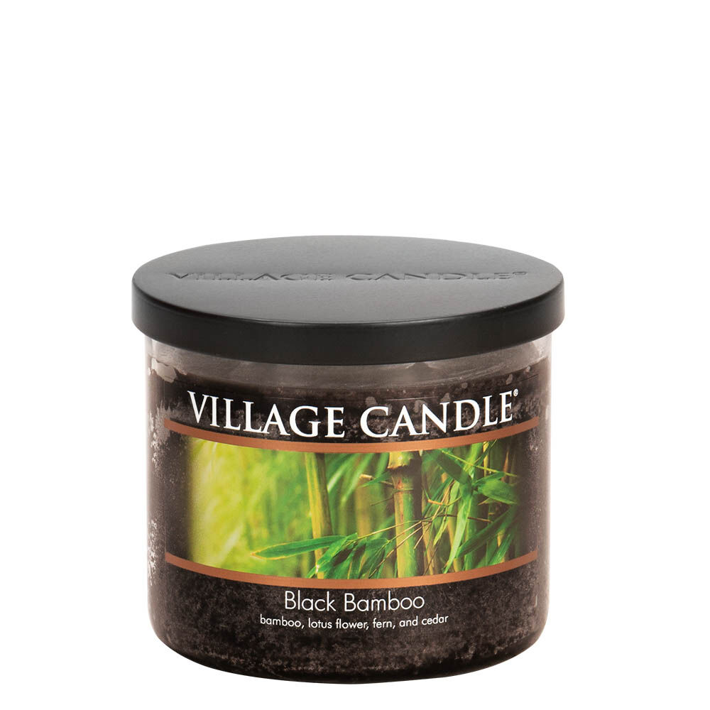 Village Candle - Black Bamboo - Medium Bowl