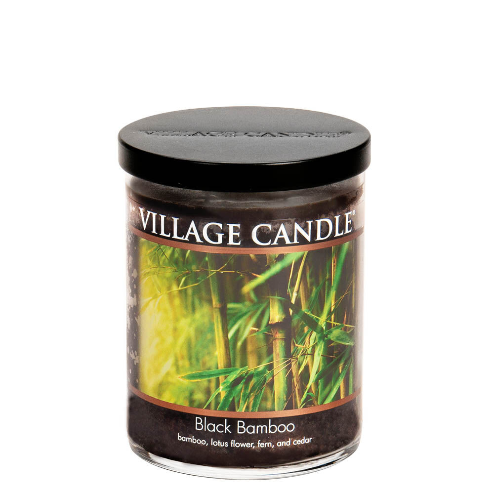 Village Candle - Black Bamboo - Medium Tumbler