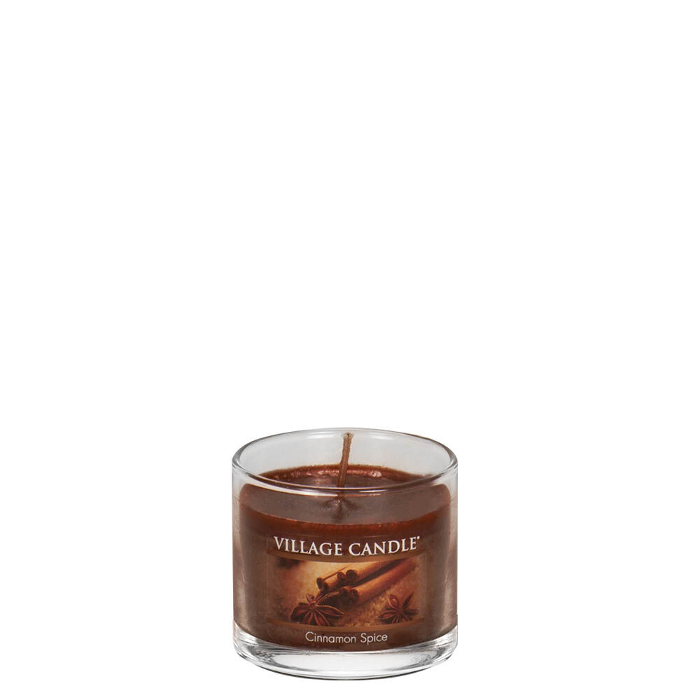 Village Candle - Cinnamon Spice - Mini Glass Votive