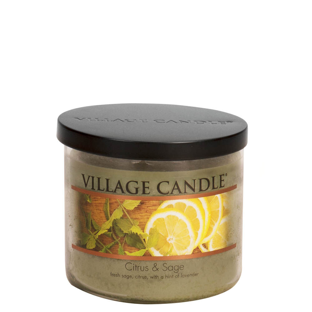 Village Candle - Citrus &amp; Sage - Medium Bowl