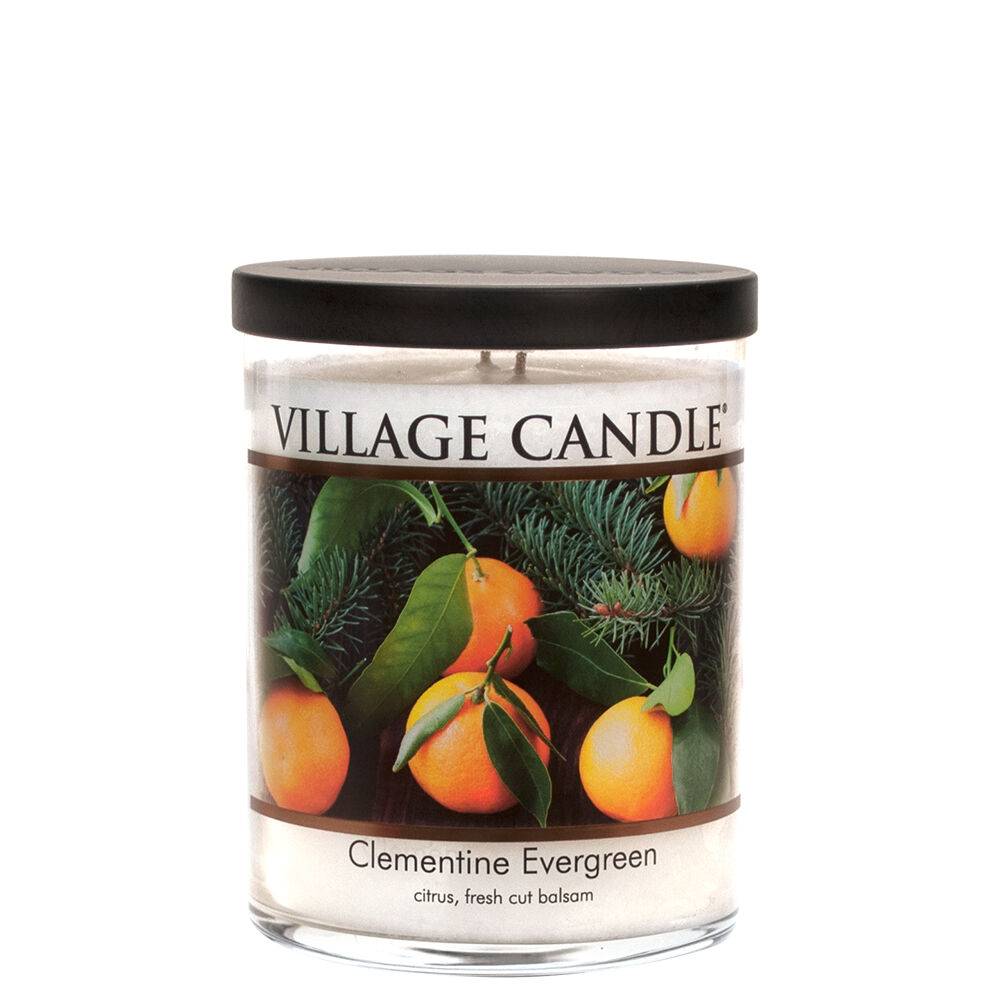 Village Candle - Clementine Evergreen - Medium Tumbler