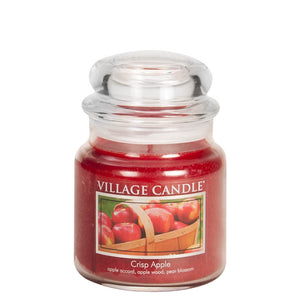 Village Candle - Crisp Apple - Medium Glass Dome