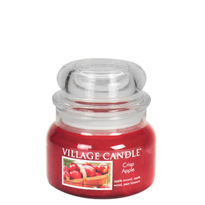 Village Candle - Crisp Apple - Small Glass Dome