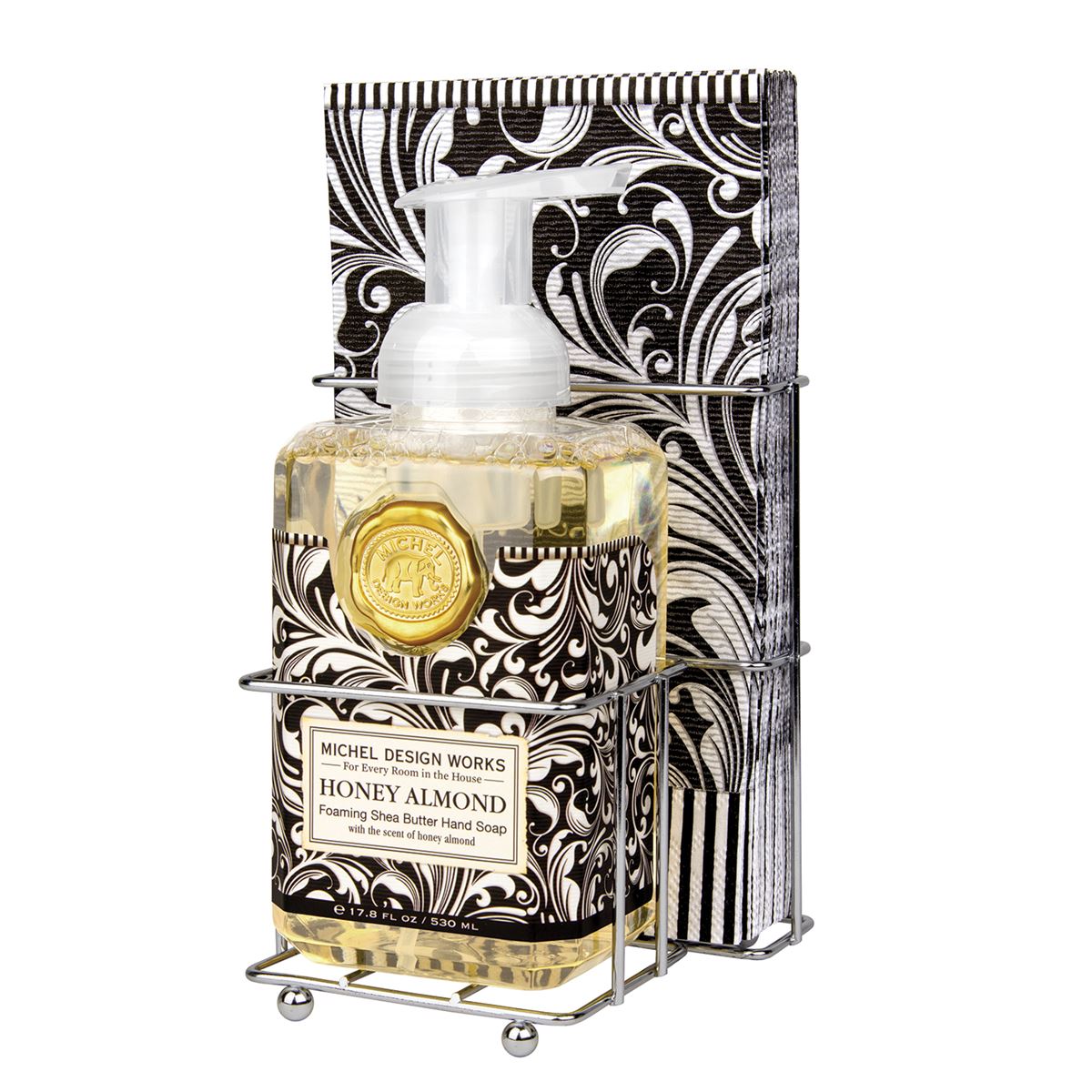 Michel Design Works - Honey Almond Foaming Soap Napkin Set