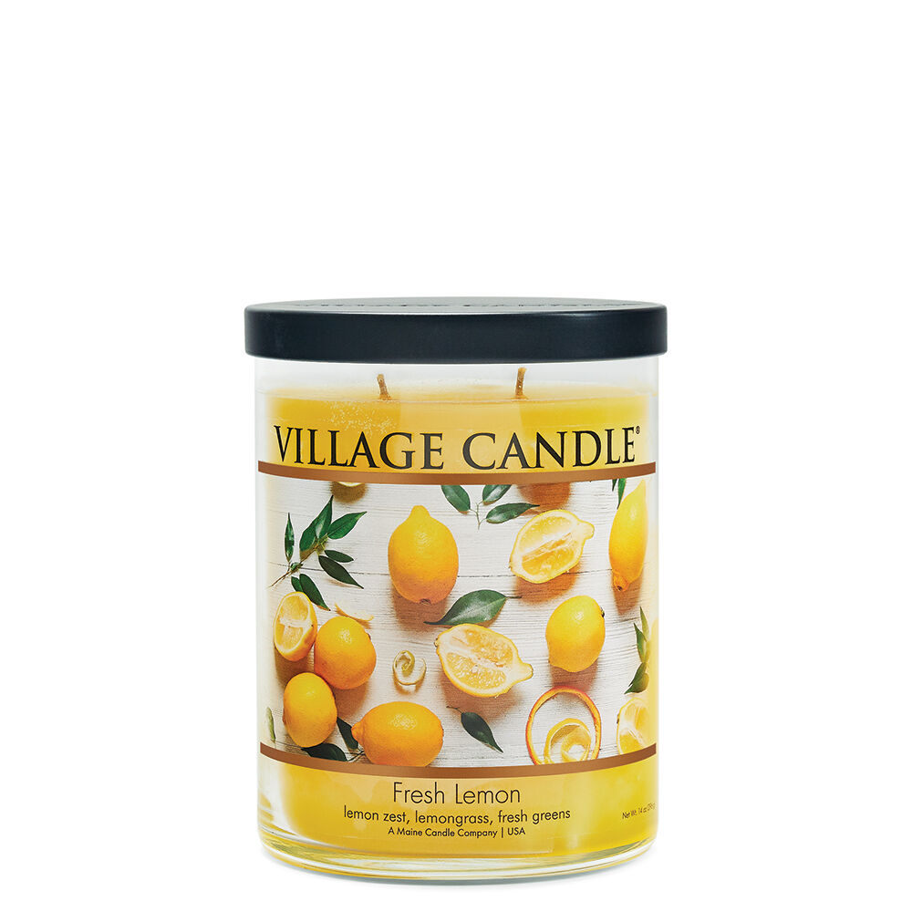 Village Candle - Fresh Lemon - Medium Tumbler