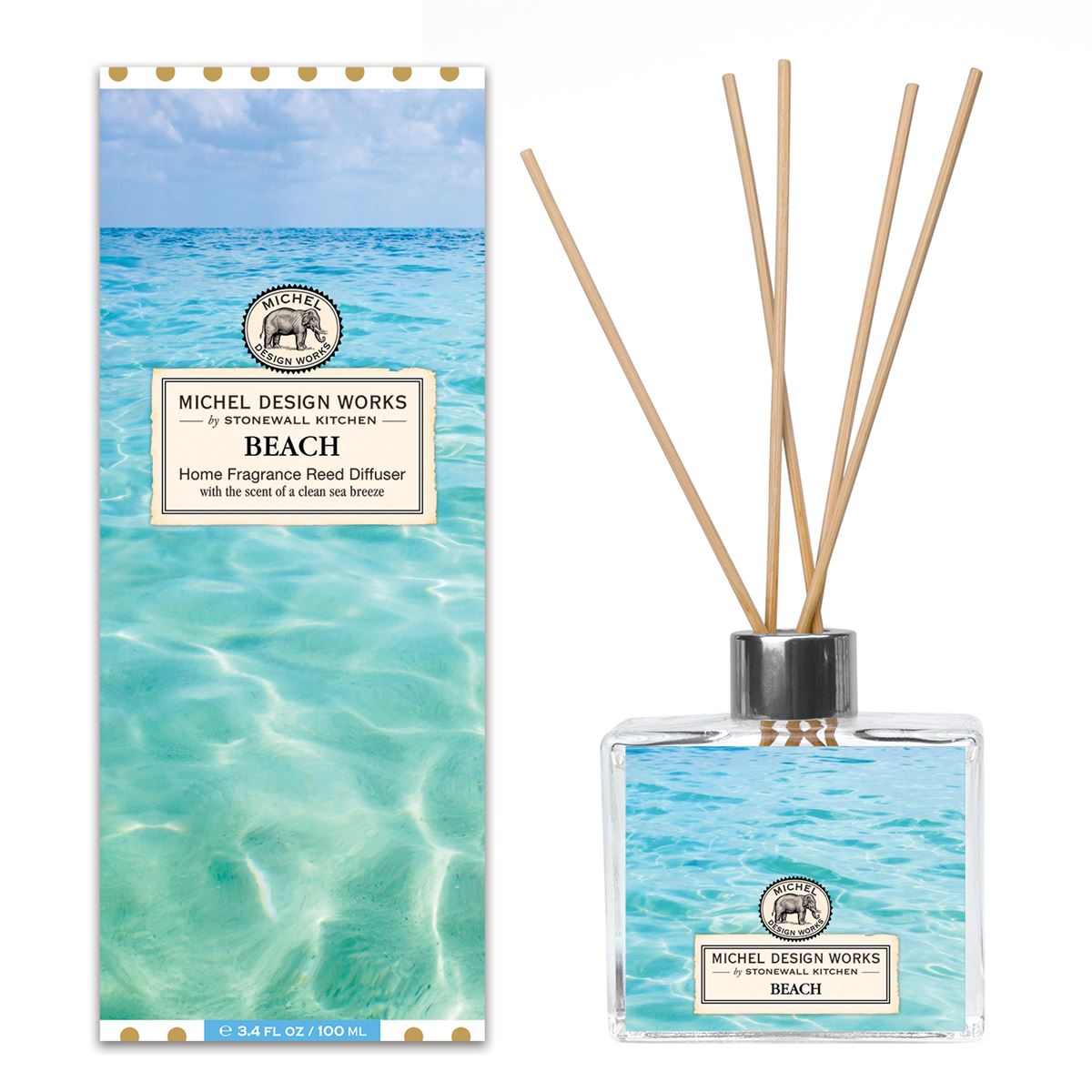 Michel Design Works - Beach Home Fragrance Reed Diffuser