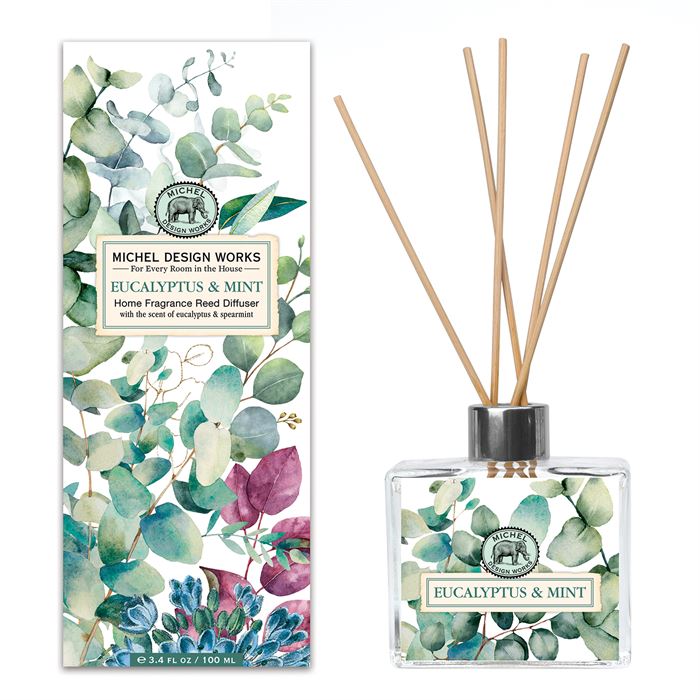 Michel Design Works - Eucalyptus & Mint Home Fragrance Reed Diffuser