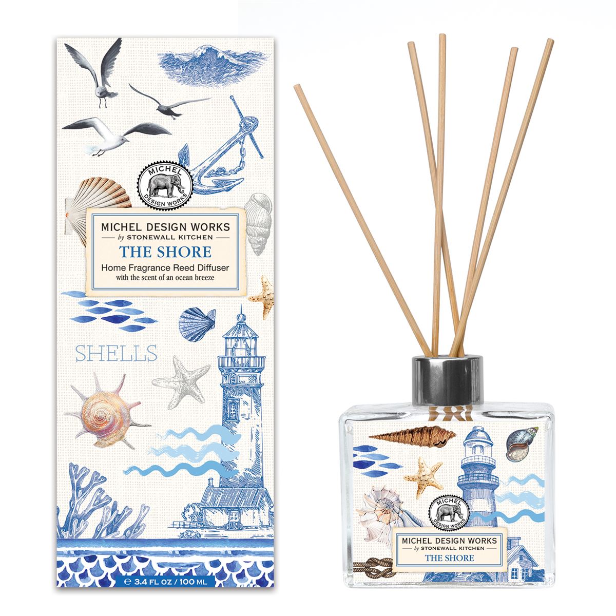 Michel Design Works - The Shore Home Fragrance Reed Diffuser
