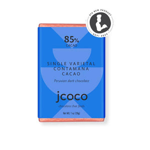 jcoco - Single Varietal Contamana Cacao Dark Chocolate Bar 1oz