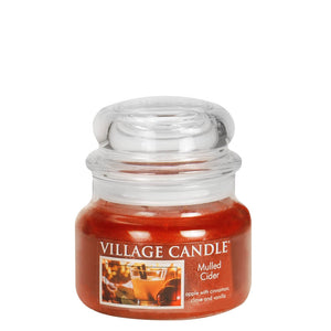 Village Candle - Mulled Cider - Small Glass Dome
