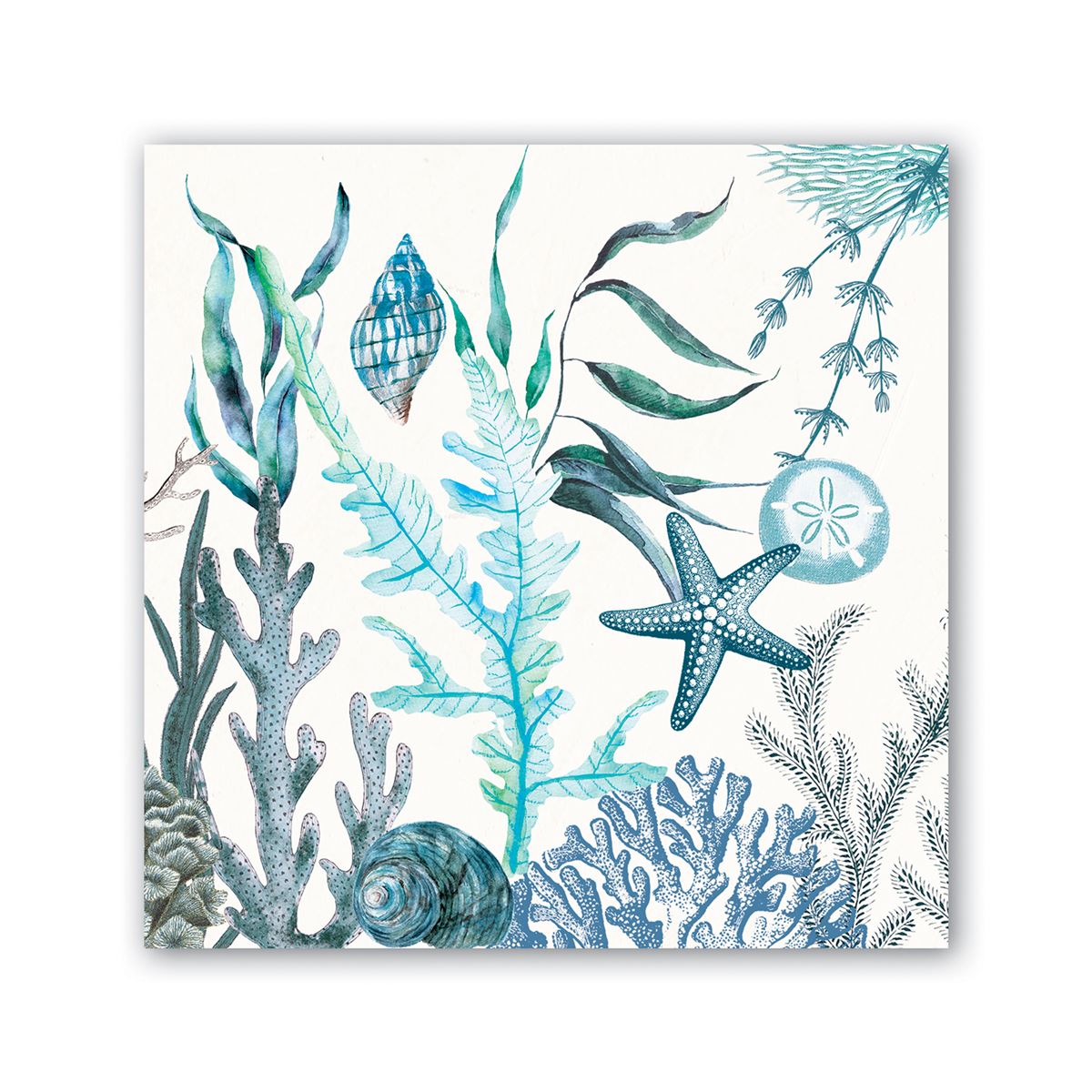 Michel Design Works - Ocean Tide Cocktail Napkin