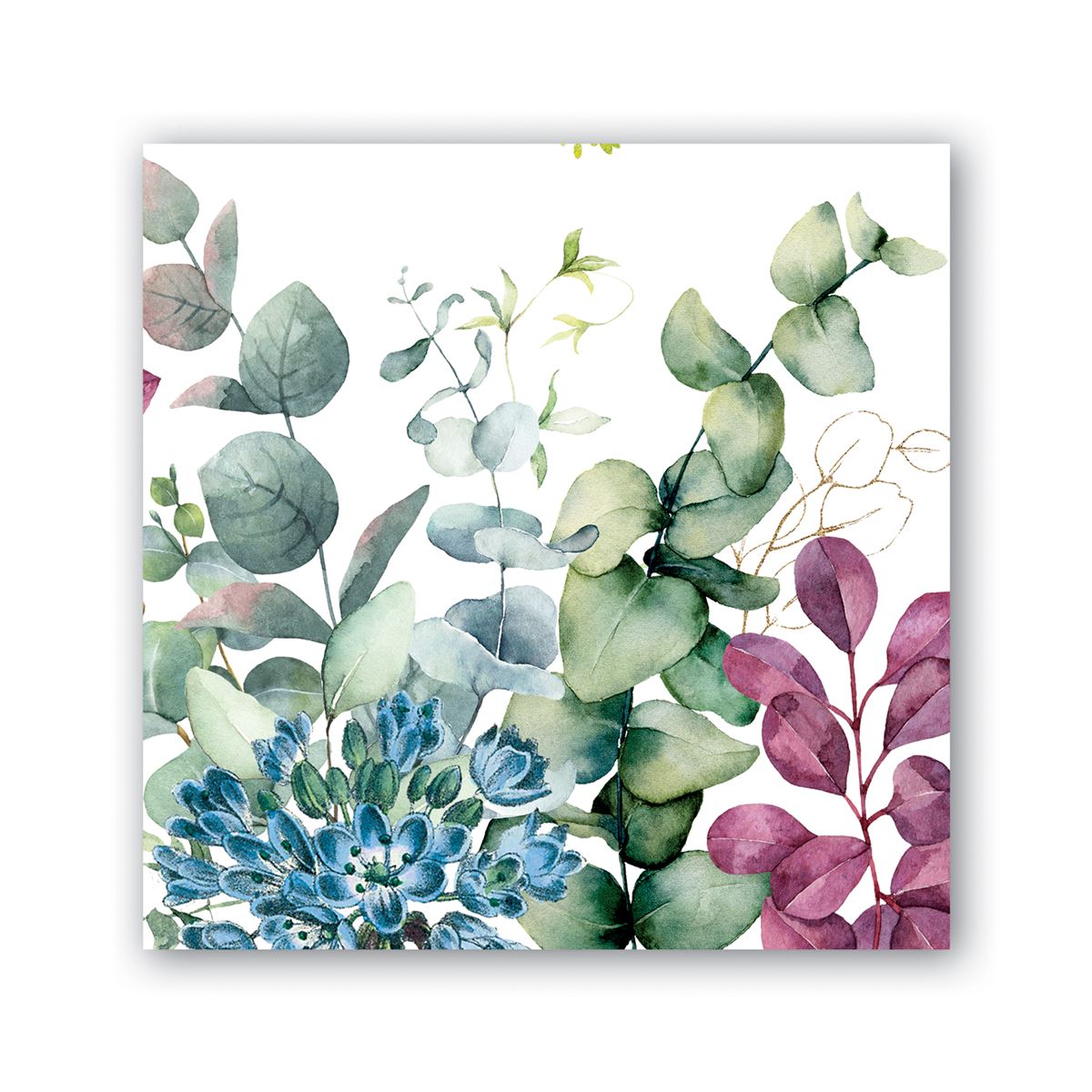 Michel Design Works - Eucalyptus &amp; Mint Cocktail Napkin