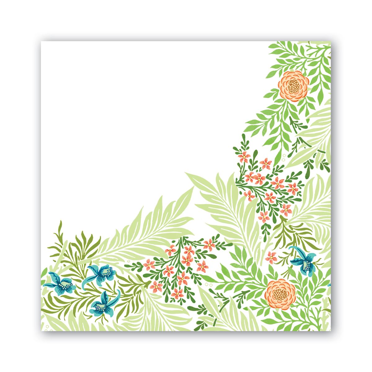 Michel Design Works - Poppies and Posies Luncheon Napkin B