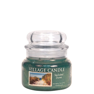 Village Candle - Secluded Dunes - Small Glass Dome