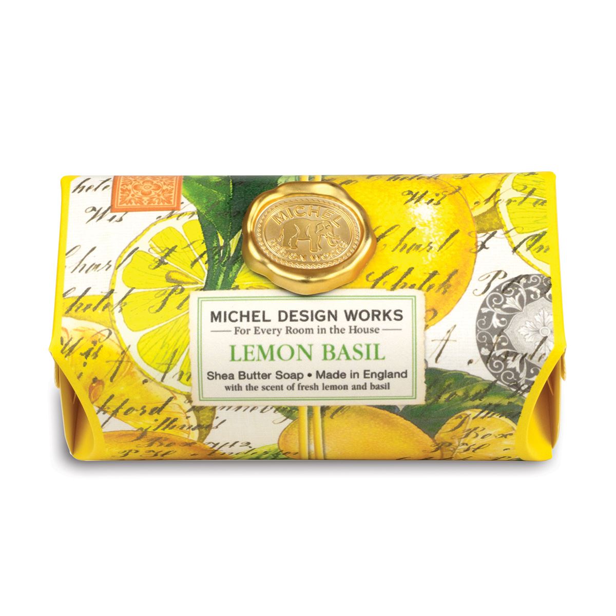 Michel Design Works - Lemon Basil Large Bath Soap Bar