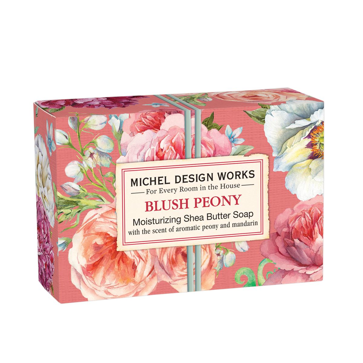 Michel Design Works - Blush Peony 4.5 oz. Boxed Soap