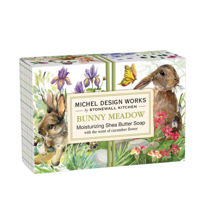 Michel Design Works - Bunny Meadow 4.5 oz. Boxed Soap