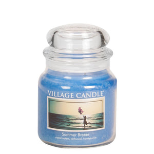 Village Candle - Summer Breeze - Medium Glass Dome
