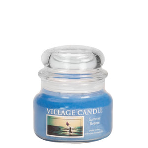 Village Candle - Summer Breeze - Small Glass Dome