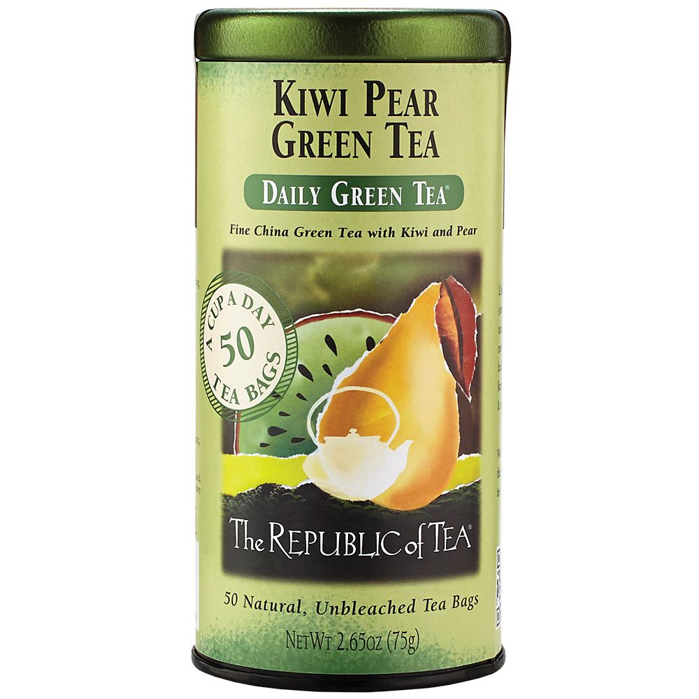 The Republic of Tea - Kiwi Pear Green (Case)