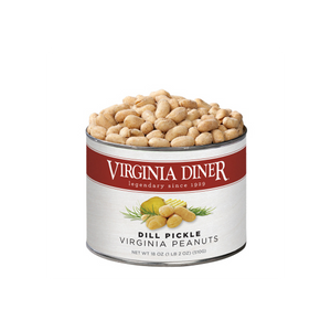 Virginia Diner Dill Pickle Peanuts Tin 18oz