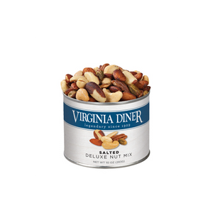 Virginia Diner Salted Deluxe Nut Mix Tin 10oz